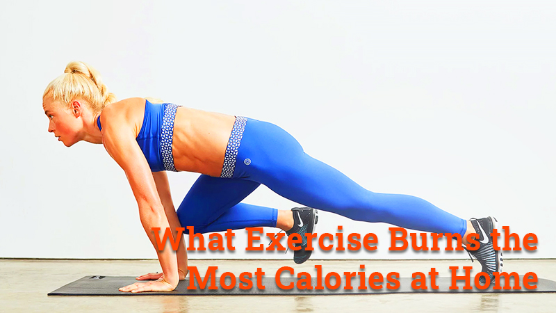 What exercise burns the most calories at home