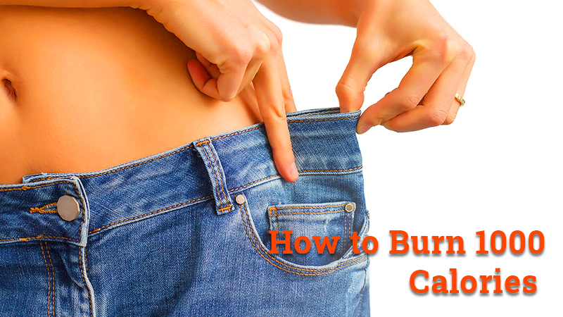 How to burn 1000 calories